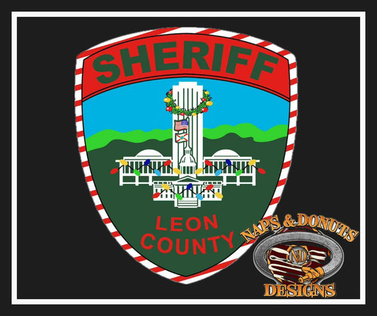 2024 Leon County Sheriff's Office Christmas Patch (PREORDER)