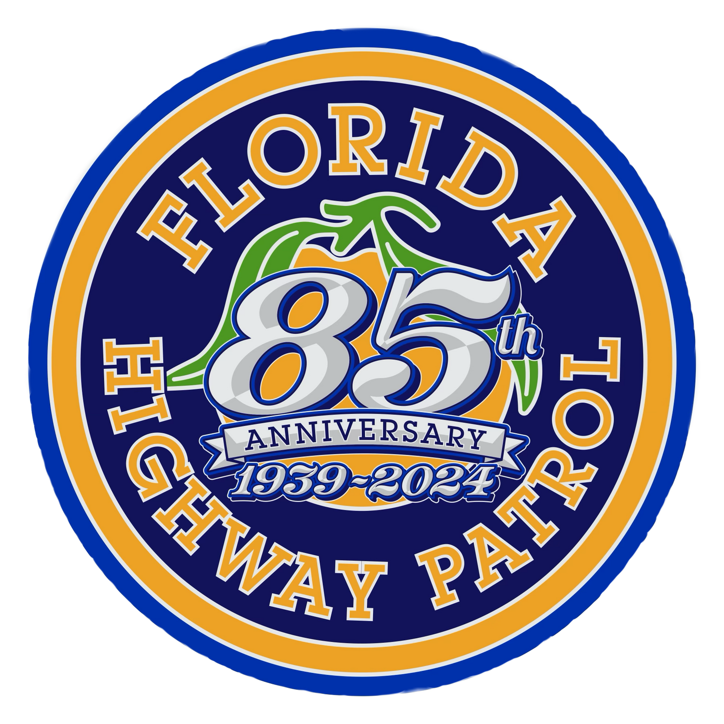 Florida Highway Patrol 85th Anniversary Sticker